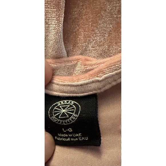 Urban Outfitters Pins & Needles Audrey Pink Velvet A-Line Slip Dress - Picture 4 of 6